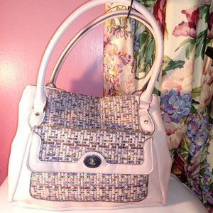 PINK DOUBLE SIDED LARGE HANDBAG MADE IN CAMBODIA